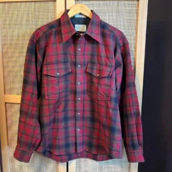 Pendleton Men’s M 100% Wool Flannel Button Down - Picture 1 of 4